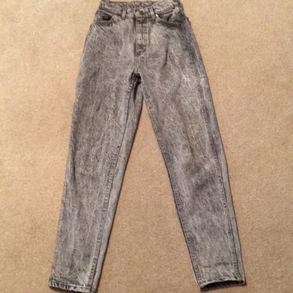 Lee Acid Wash High-Waisted Jeans